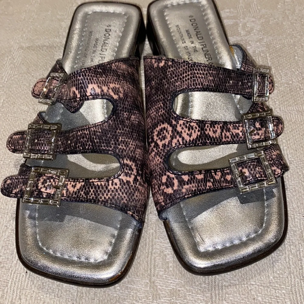 Donald J. Pliner snakeskin print